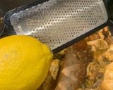 A picture of step 4 of Chicken stroganoff.