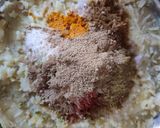 A picture of step 2 of Aaloo Pakoda.