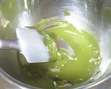 A picture of step 7 of Matcha Green Tea Marbled Chiffon Cake.