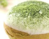 A picture of step 19 of Matcha and White Chocolate Buns Bread Machine Version.