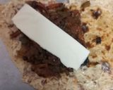 A picture of step 4 of Leftover Roti Surprise.