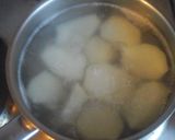 A picture of step 1 of Cabbage with fried potatoes and smoked sausage.