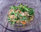 A picture of step 5 of Naam Prik Noom / Thai Green Chile Dip.