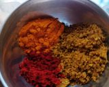 A picture of step 1 of Zunka – The Golden Heartbeat of Maharashtra.
