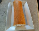 Foto del passaggio 6 della ricetta Rotolo di panna e fragole