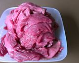 A picture of step 5 of Beef with Vegetables.