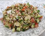 অঙ্কুরিত মুগ সালাদ(Ankurito Moog Salad Recipe in Bengali) রেসিপির ধাপ 4 ছবি