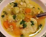 Darált húsos karfiol leves gluténmentesen recept fázis 2 fotója