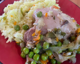 Foto del paso 6 de la receta: Pollo arvejado con arroz 🍗