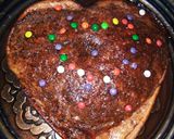عکس مرحله 4 از دستور کیک کاکائویی قلبی❤️🍫