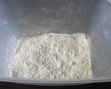 A picture of step 3 of Italian Dinner Roll Ciabatta Made Using a Bread Starter.