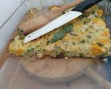 Foto del paso 10 de la receta Pastel de calabaza, patata y espárragos trigueros