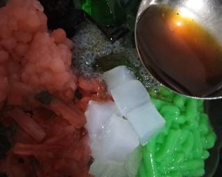 Es Campur Sirup Gula Jawa - Step 6