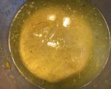 A picture of step 2 of California Farm Seitan Mock Chicken in Orange Sauce.