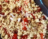 Une image de l'étape 4 de Crumble de tomates.