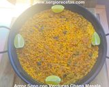 Foto del paso 5 de la receta: Arroz seco con verduras chana Masala (Receta Vegana)