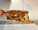Foto del paso 15 de la receta: Tarta de galletas, chocolate y dulce de leche