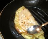 A picture of step 2 of Left Over Chappati Egg Roll.