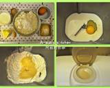 ღ 杏仁醬花瓣麵包（麵包機冷發）食譜步驟1照片