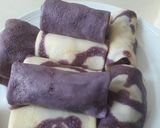 Foto langkah ke 5 dari resep Dadar gulung pisang coklat.