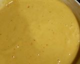 A picture of step 2 of Kesar malpua 🤩.