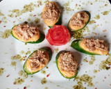 A picture of step 7 of Cucumber Bites.