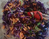 Foto del paso 3 de la receta: Ensalada de repollo morado 💜