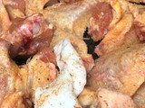 Alas de pollo con salsa de soya
