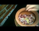 A picture of step 2 of Dhaba style Mutton karahi.