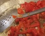 A picture of step 2 of Kunwara chawal.
