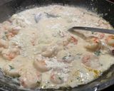 Tejszínes garnéla recept fázis 7 fotója
