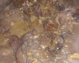 A picture of step 4 of Black soup(obhebe).
