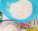 Foto del paso 1 de la receta: Hot cake con huevos revueltos