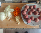 Foto del paso 1 de la receta: Albóndigas con salsa de curry