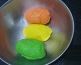 A picture of step 1 of Colourful Flower Namkeen.