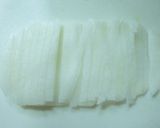 A picture of step 1 of An Easy Side Dish Salad with Crispy Bacon and Daikon Radish.