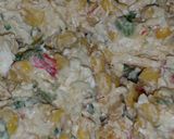 A picture of step 3 of Cheesy Corn Bacon Jalapeño Dip.