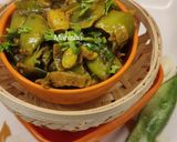A picture of step 11 of Val Papadi Bhaji (Winter Special Broad/Flat Beans Curry).