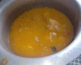 A picture of step 3 of Pulao Aalu matar.
