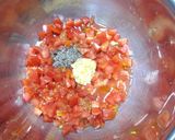 A picture of step 1 of Tomato and Okra Milky Way Somen Noodles for Tanabata.