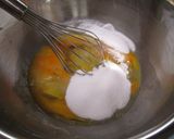 A picture of step 2 of Fluffy Genoise Sponge Cake.