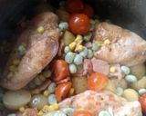 A picture of step 6 of Vickys Creamy Chicken One-Pot, GF DF EF SF NF.