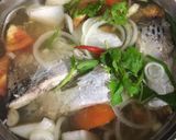Hình bước làm 2 của món Canh ngót cá dĩa