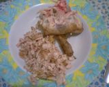 Foto langkah ke 2 dari resep Telur Panggang Isi Ayam.