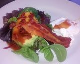A picture of step 5 of Sweet and Sour Egg, Bacon and Avo Salad.
