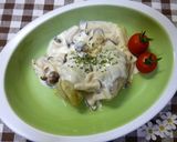 A picture of step 13 of Cabbage Rolls with Creamy Mushroom Sauce.