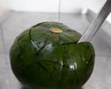 Foto del paso 2 de la receta: Floreciendo un zapallo de tronco
