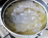 A picture of step 3 of Goya and Tarako Pasta.