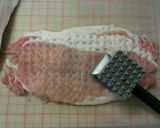 A picture of step 3 of Milanese-style Layered Pork Cutlets.