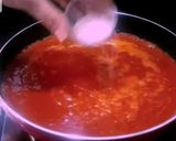 A picture of step 13 of Jain Pizza sauce.